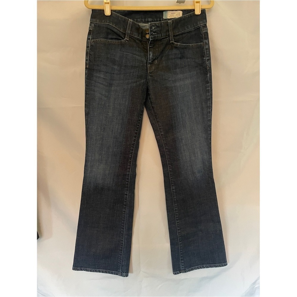GAP 8R Dark Wash Women's Jeans Classic Curvy Bootcut Leg